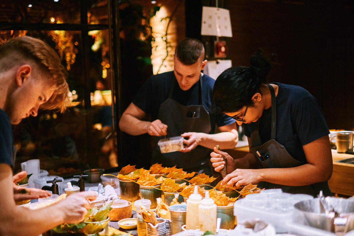Noma in Kopenhagen, dat vijf keer de World’s 50 Best Restaurants-lijst aanvoerde, sluit eind 2024 de deuren. Het wil zich transformeren tot een ‘voedingslabo’, met periodieke pop-ups. Beeld Thomas Sweertvaegher