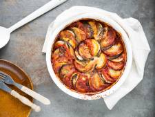 Wat Eten We Vandaag: Ratatouille-ovenschotel met mozzarella