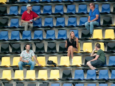 Kleine derby NAC - Willem II, mét publiek