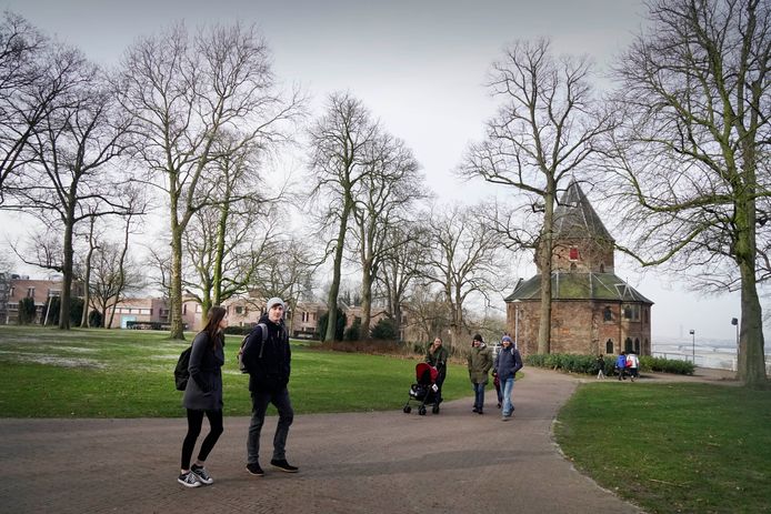 De ondergrond van het Valkhofpark is een ware schatkamer.