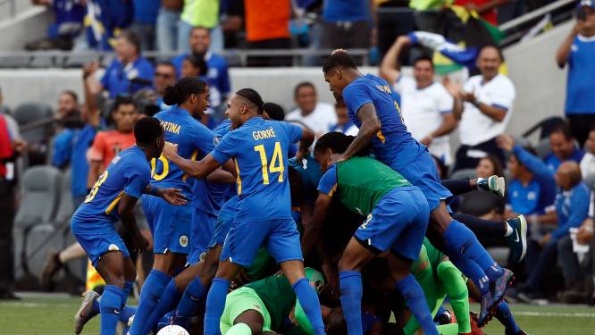 Nederlandse Curaçao-spelers plots oog in oog met wereldkampioen Argentinië: ‘Ik kan het nog steeds niet geloven’