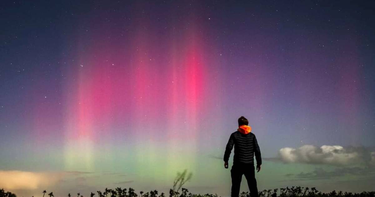 The magical northern lights color the skies over the Netherlands for the sixth time this year  local