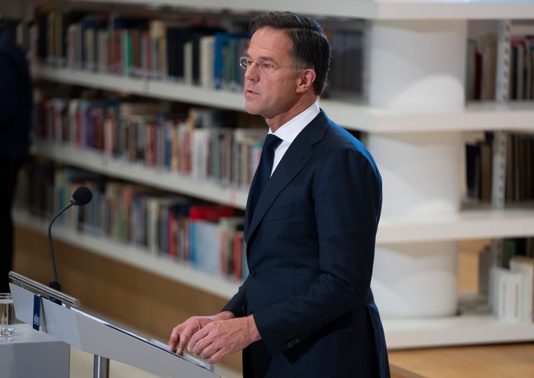 Nederlandse Premier Mark Rutte Beeld AP