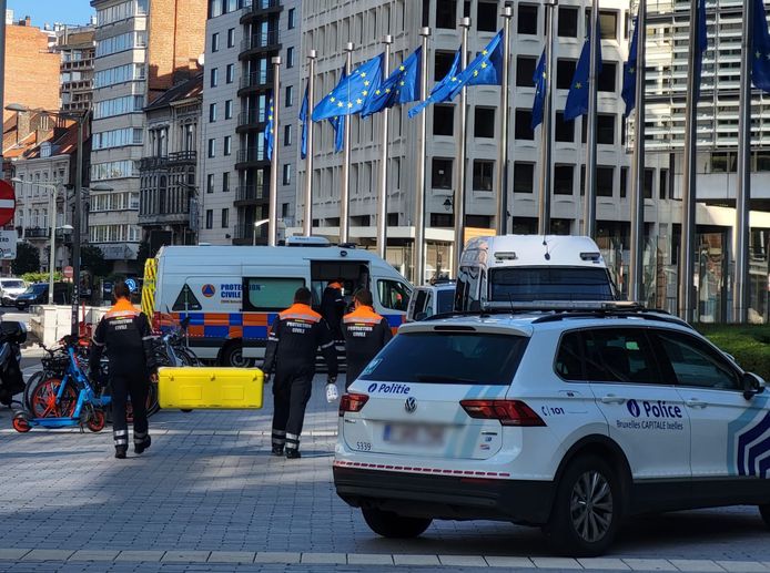 Enveloppe met verdacht wit poeder binnengebracht in gebouw Europese Commissie