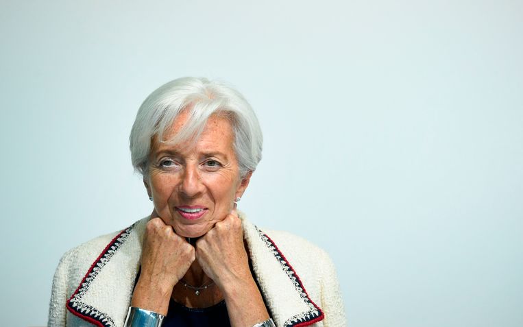 IMF-directeur Christine Lagarde.
 Beeld AFP