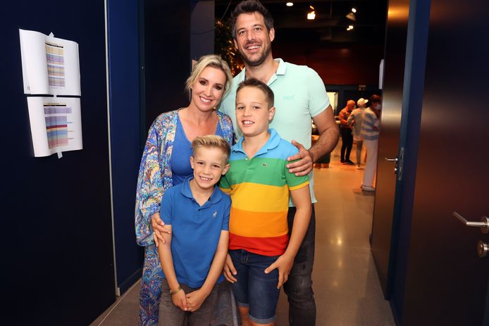 Kathleen e la sua famiglia