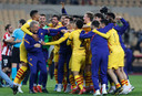 Barcelona is in extase na de zege in de Spaanse bekerfinale.