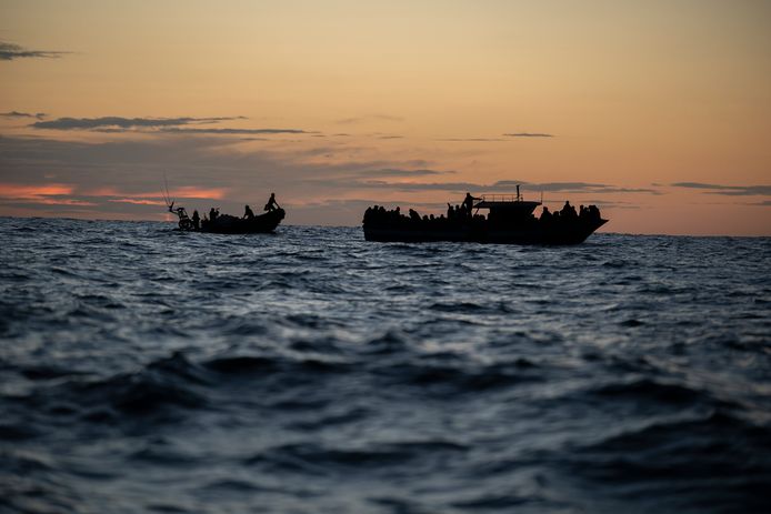Près de 60 migrants cherchant à rejoindre l’Europe, parmi lesquels des femmes et des enfants, sont morts noyés lundi dans un naufrage au large de la Libye (photo d'archives).