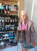 Blanche Tompot (88), dit jaar de oudste deelnemer aan de Vierdaagse van Nijmegen
