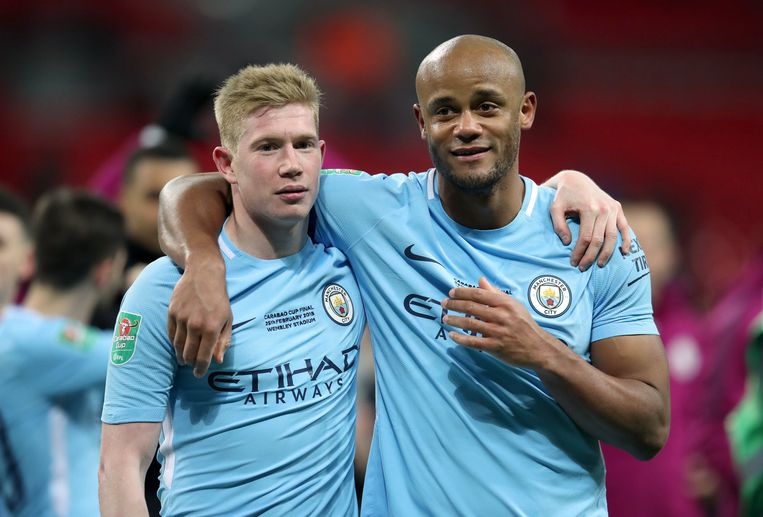 Kompany vindt dat De Bruyne ondergewaardeerd wordt in ...