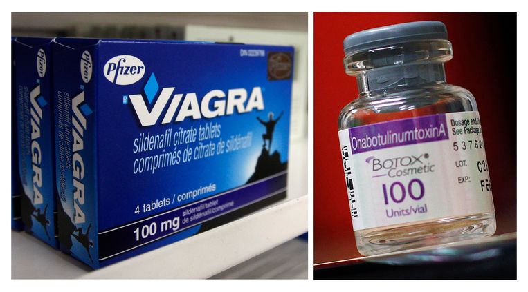 Viagra, van Pfizer, en Botox, van Allergan, vallen voortaan onder hetzelfde bedrijf. Beeld REUTERS