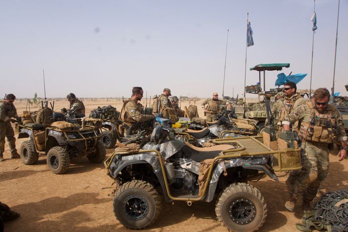 Dutch commandos of the KCT (Korps Commando Troops) during the UN mission Minusma in Mali.