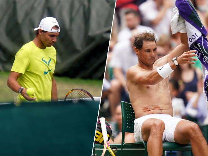Rafael Nadal geeft forfait voor halve finale Wimbledon omwille van “spierscheur van 7 millimeter”
