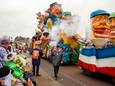 De carnavalsoptocht in Wjeeldrecht, zoals Woensdrecht en Hoogerheide samen met carnaval heten.