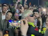 Joost Klein feest tussen publiek tijdens verrassingsoptreden in Malmö