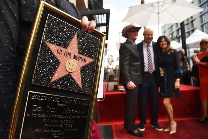 Dr. Phil krijgt ster op Hollywood Walk of Fame