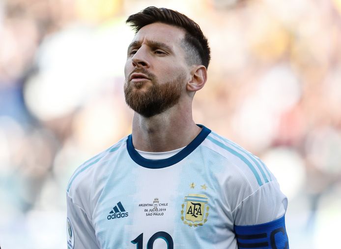 Lionel Messi da Argentina   FOOTBALL  Argentine vs chile - copa - 06/07/2019 © PanoramiC ! only BELGIUM !