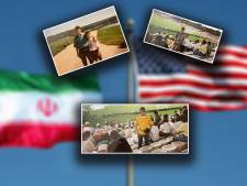 

Miljonair Salar Azimi zat als asielzoeker op tribune toen Iran van VS won: ‘Eer van mijn land staat centraal’