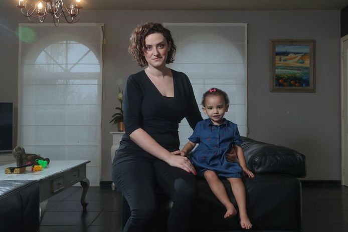 Gitte et sa fille Daya