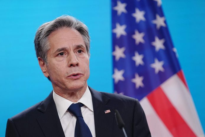 Amerikaans minister van Buitenlandse Zaken Antony Blinken.