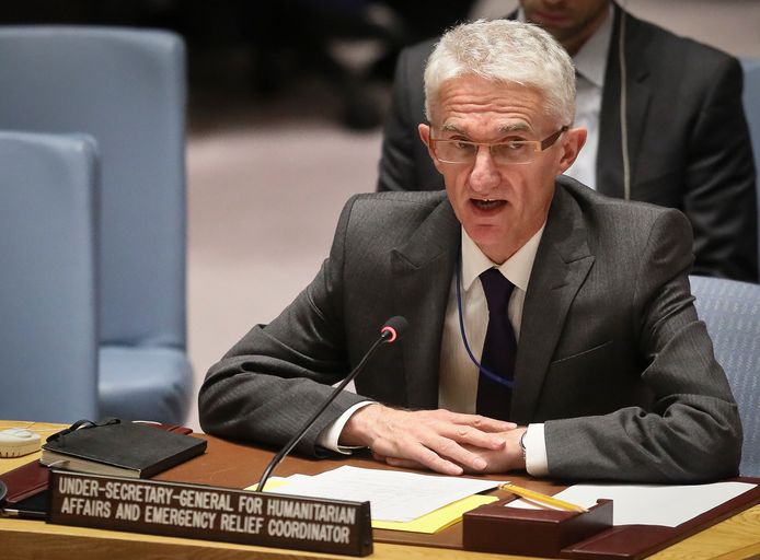 Mark Lowcock is binnen de VN verantwoordelijk voor humanitaire hulp.