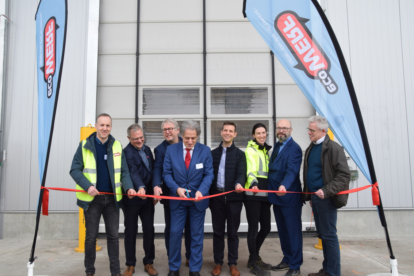 EcoWerf start met de productie van biogas in nieuwe