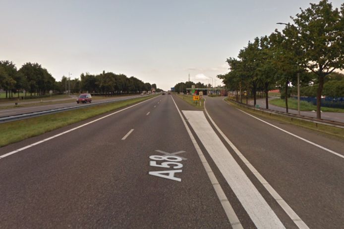 De A58 is komend weekend afgesloten tussen knooppunt De Stok en afrit Etten-Leur-West/Industrieterrein Vosdonk richting Breda