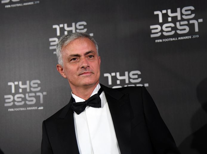 José Mourinho tijdens het FIFA-gala van vorige maand.