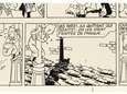 Originele Kuifje-tekening met bloedvlekjes van Hergé kan tot 400.000 euro opbrengen