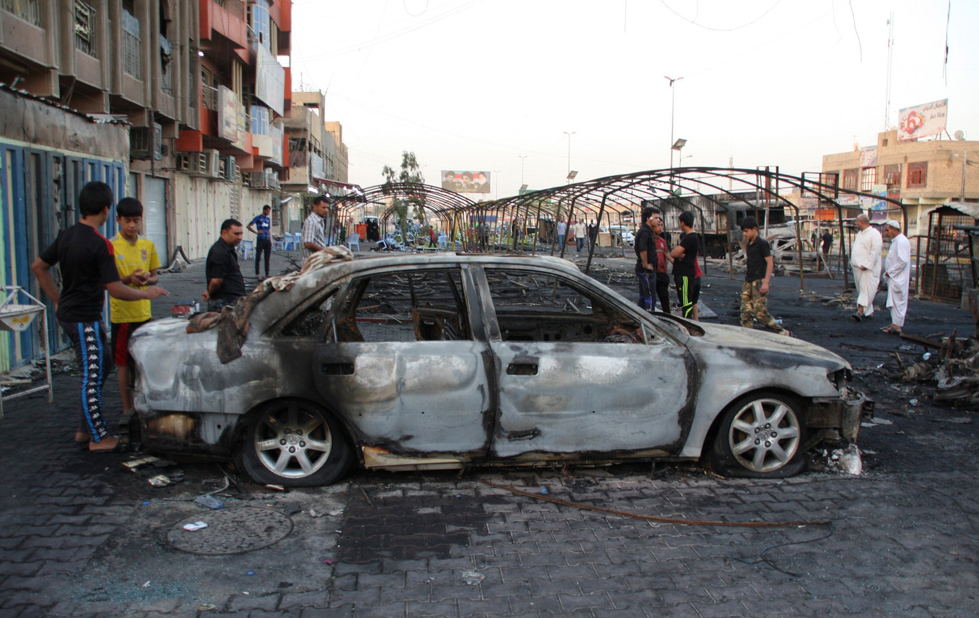 Les attentats sont nombreux dans le quartier chiite de Sadr City à Bagdad (archives)