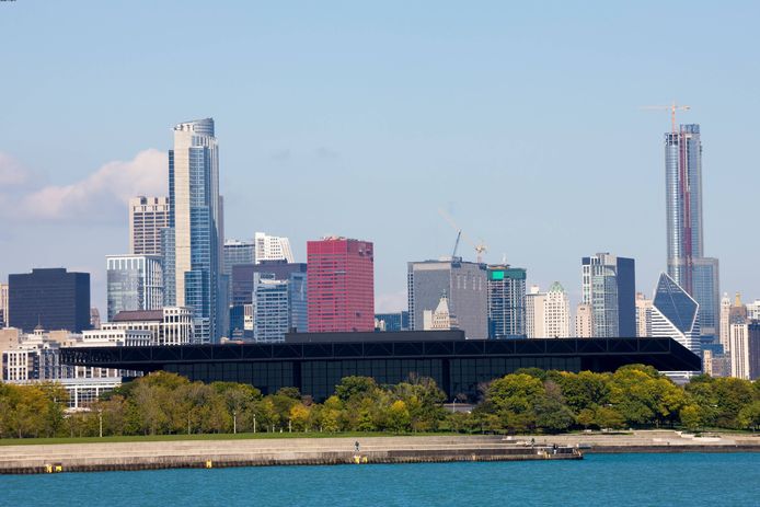 Het McCormick Place Lakeside Center in Chicago, Verenigde Staten.