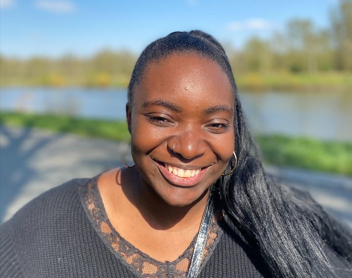 Erica Tankamm, studentessa del terzo anno di medicina all'Università di Gent e membro di Afromedica.