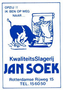35 jaar lang was slagerij Soek een begrip in Rotterdam-Overschie.