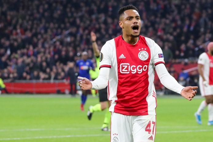 Danilo, eerder dit jaar, scorend voor het eerste van Ajax in het Europacupduel tegen Getafe.