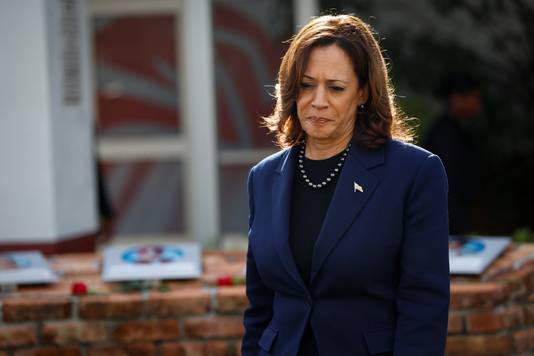 De Amerikaanse vicepresident Kamala Harris.