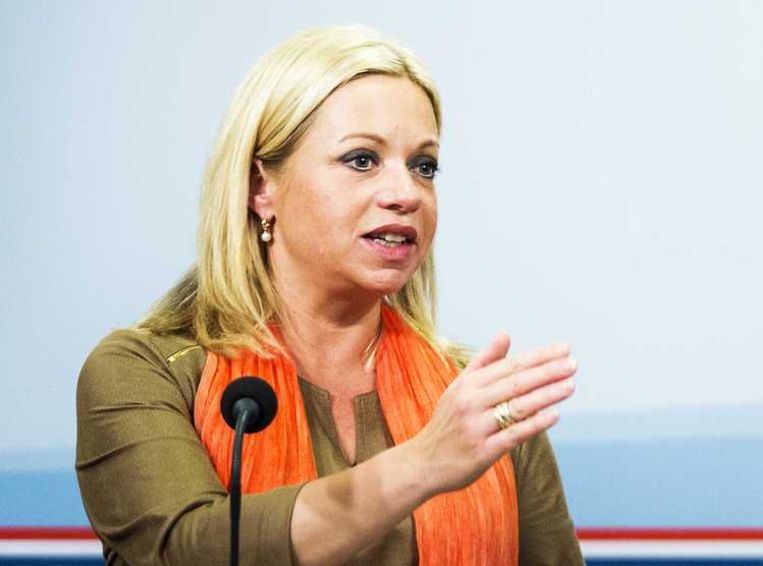 Minister van Defensie Jeanine Hennis. Beeld anp