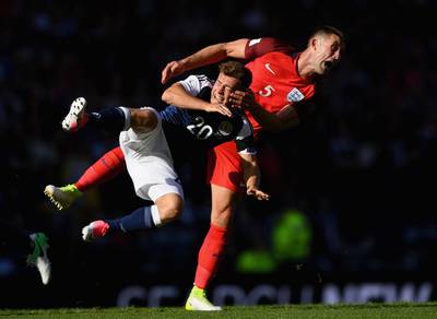 Bizarre achtbaan in slotfase Schotland - Engeland