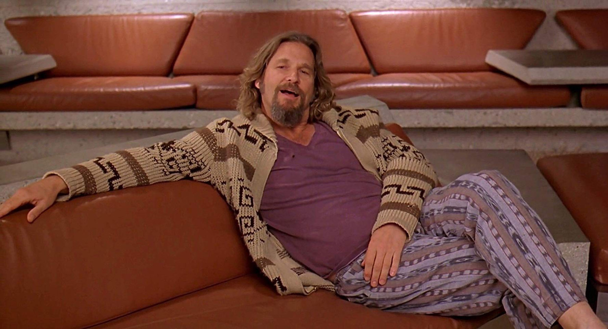The Dude uit 'The Big Lewboski' Beeld Humo