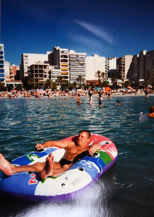Tijdens zijn laatste vakantie.