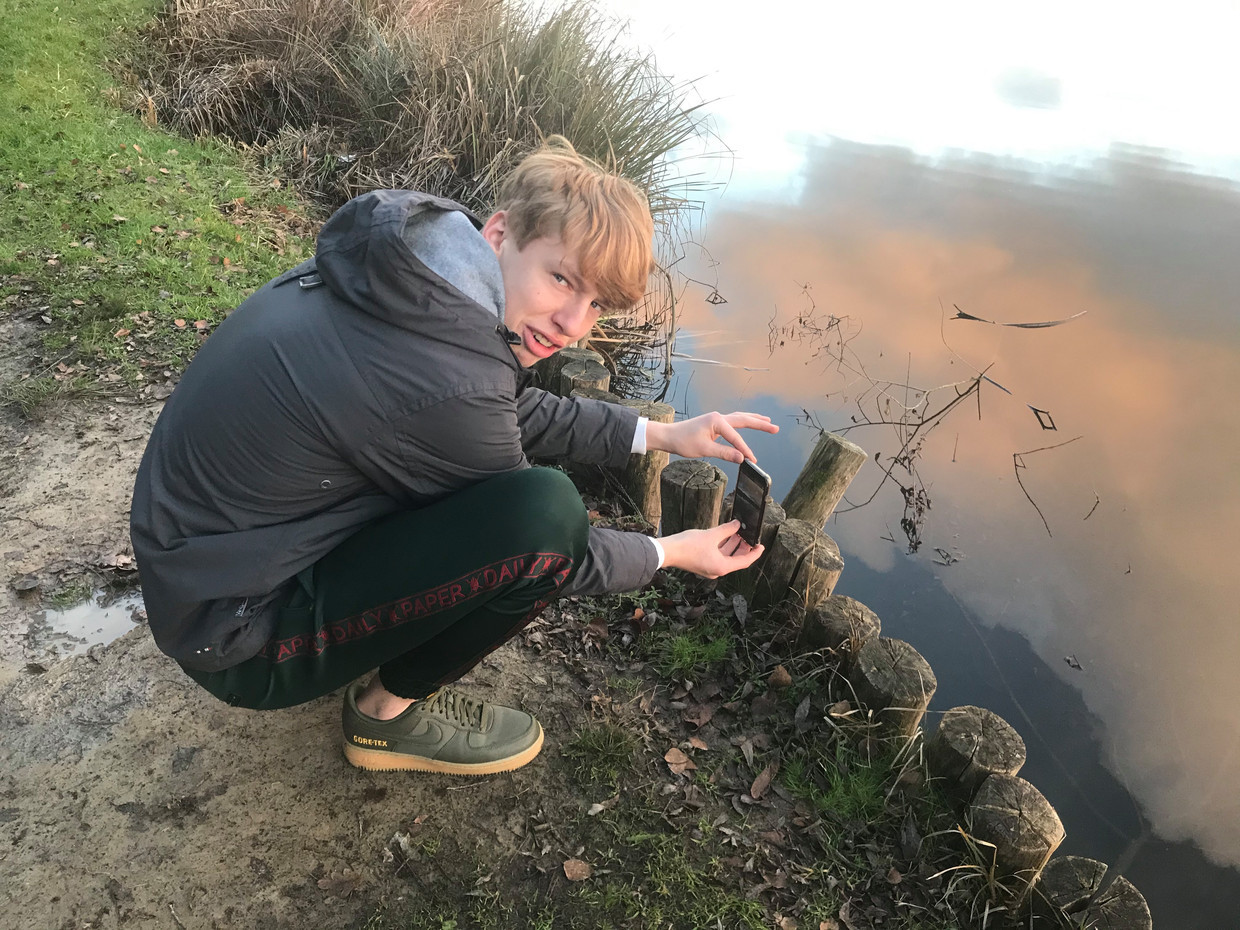 Pepijn in de kerstvakantie. Beeld Beeld privé-archief