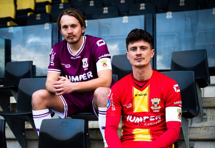 Snelle en Bas Kuipers tijdens hun challenge.