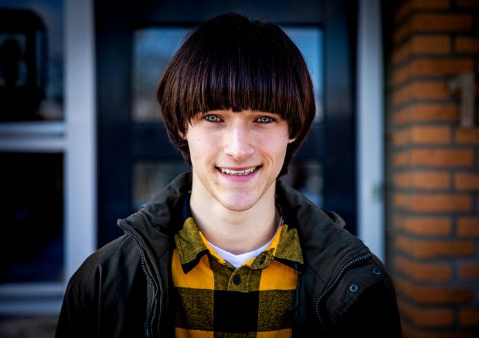 Jesse uit Heerjansdam stond model voor het merk Prada.