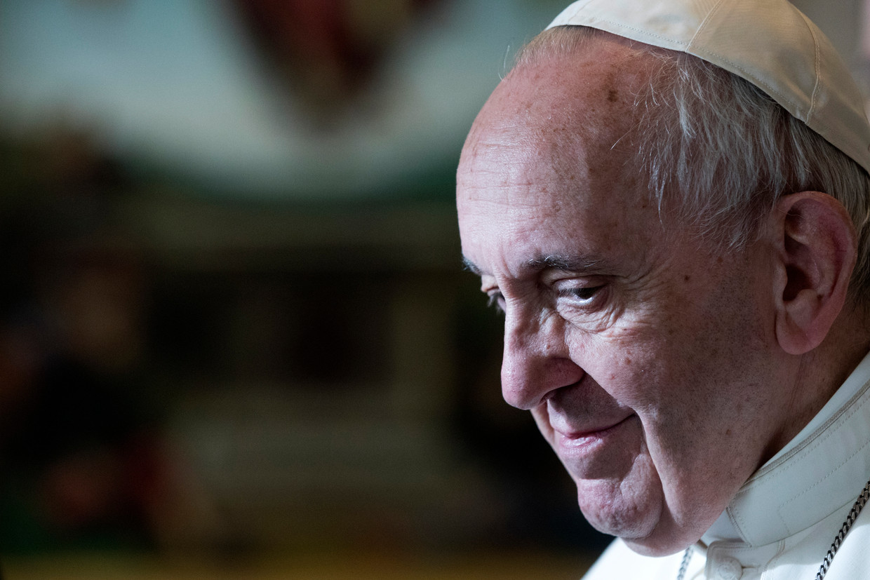 Paus Franciscus. Beeld Getty Images