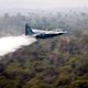 Vliegtuigen begonnen met blussen bosbranden Amazone