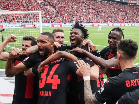 Leverkusen décroche son premier titre de champion d'Allemagne et met fin à l'hégémonie du Bayern 