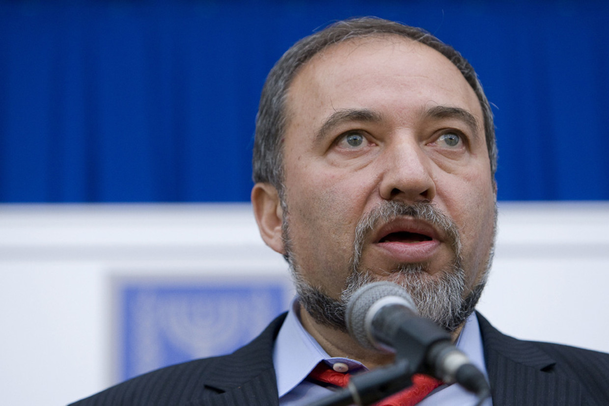Avigdor Lieberman (AFP) Beeld 