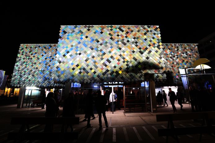 Eindhoven opening DDW, People's Pavilion, genomineerd voor de Dirk Roosenburgprijs, ontwerp: SLA/Overtreders W