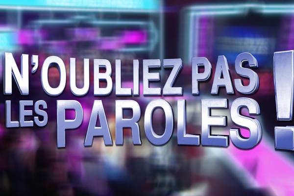 N'oubliez pas les paroles