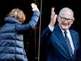 Prinses Margriet en Pieter van Vollenhoven bijna te laat voor nieuwjaarsreceptie door ongeluk op A1