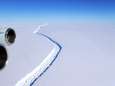 Scheur in gigantische ijsplaat Antarctica in zes dagen tijd 17 kilometer groter geworden